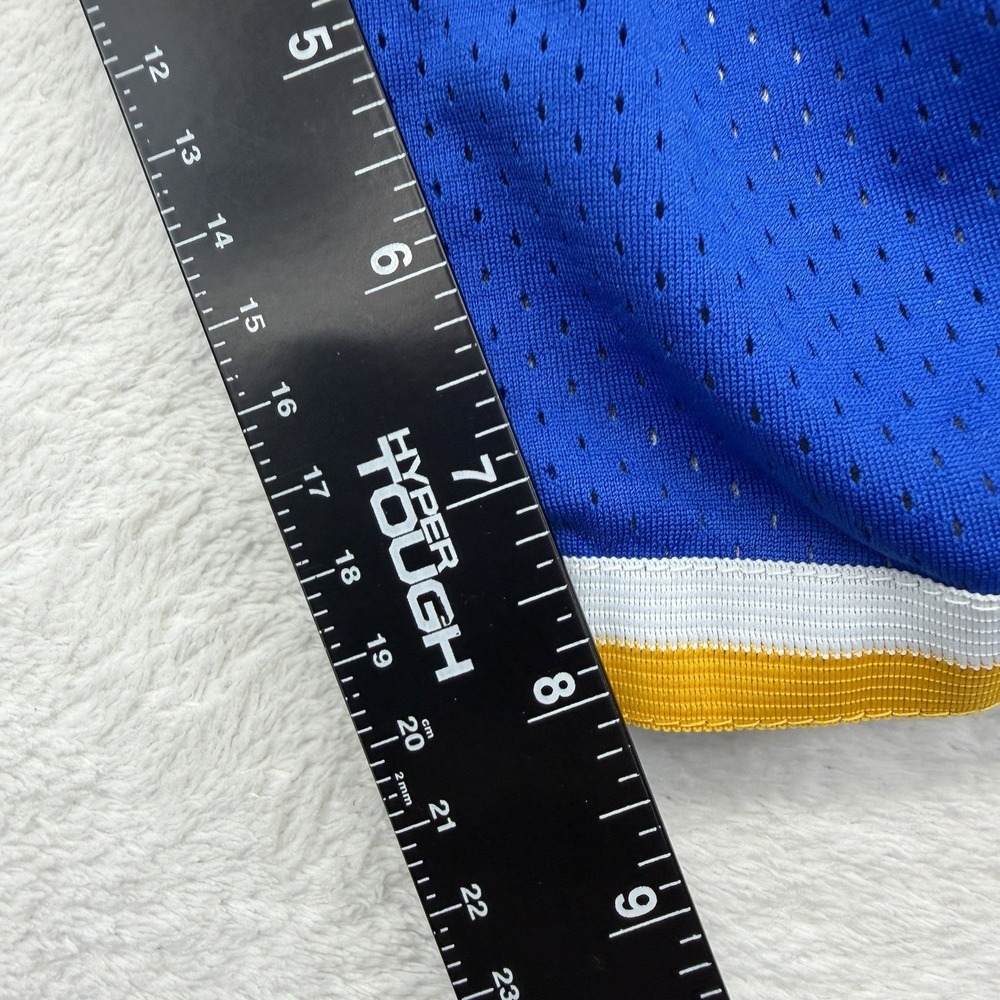 Just Don Indiana Pacers Basketball Shorts XL Made in USA Mesh Rare - Picture 10 of 11